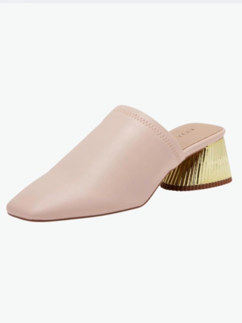 Katy Perry Blush Pink Heeled Mules | 5.5